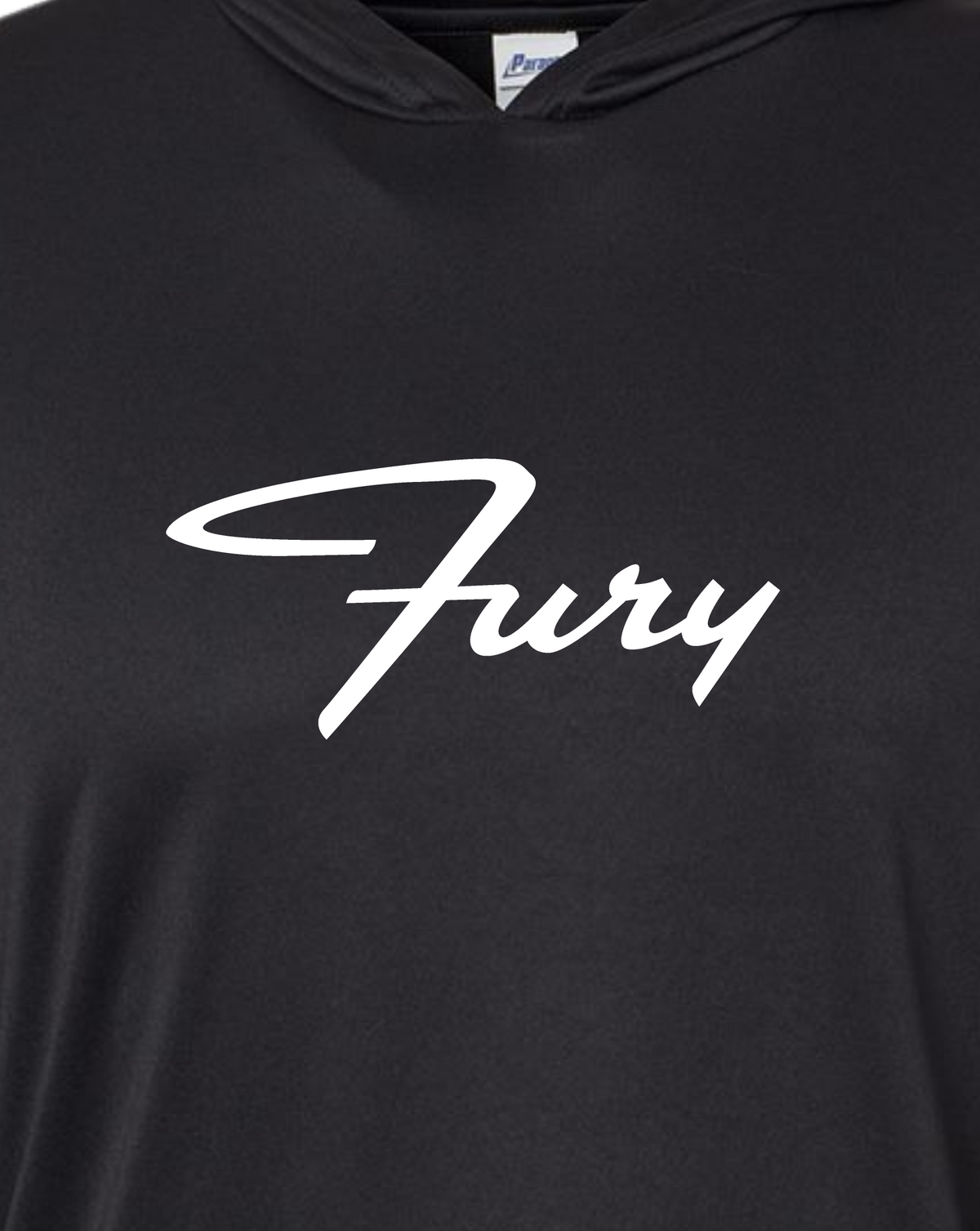 Fury Lightweight Hooded Pullover Black