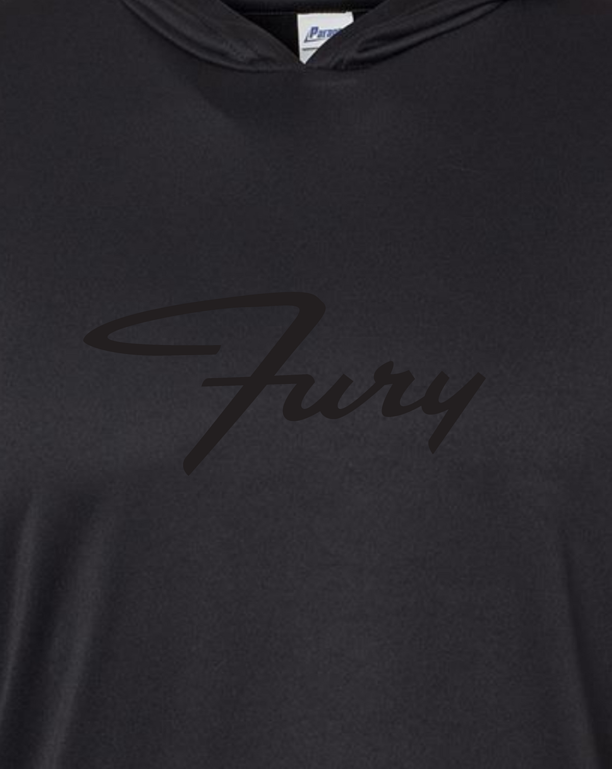 Fury Lightweight Hooded Pullover Black