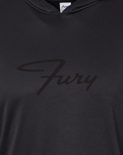 Fury Lightweight Hooded Pullover Black