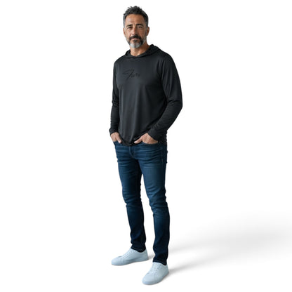 Fury Lightweight Hooded Pullover Black