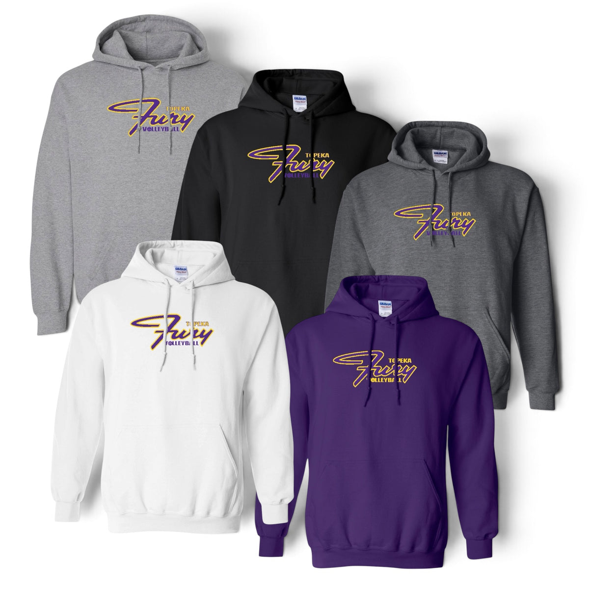 Topeka Fury Volleyball Hoodie