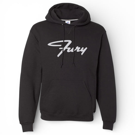 Reflective Fury Hoodie in Black